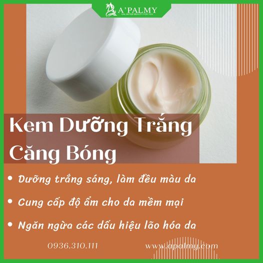 Gia Công Kem Dưỡng Trắng Da Căng Bóng