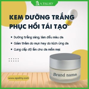 Gia công Kem dưỡng trắng phục hồi tái tạo