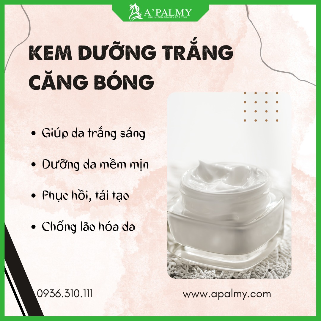 Gia Công Kem Dưỡng Trắng Da Căng Bóng